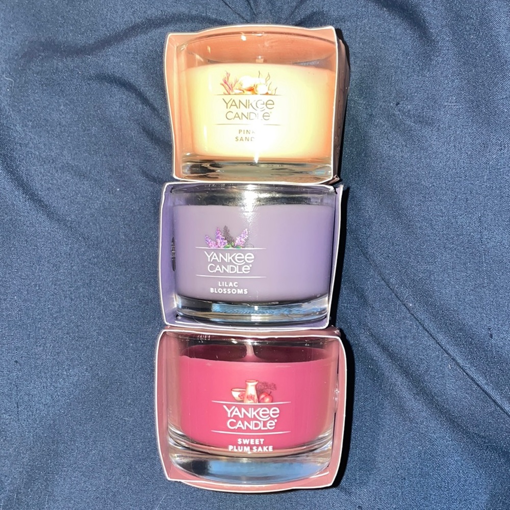 Small candles 3 for $20 1.3 Oz candles